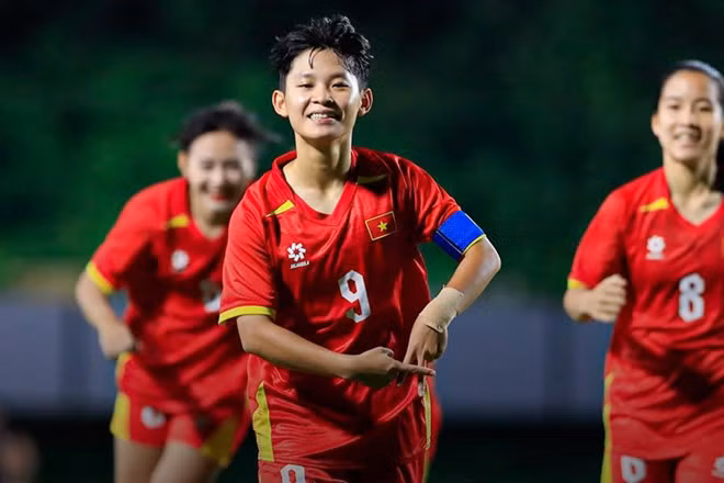 U20 nữ Việt Nam cùng bảng với Trung Quốc, Thái Lan và Bangladesh. Ảnh: VFF