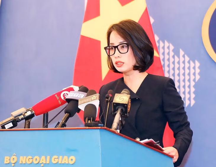Người phát ngôn Bộ Ngoại giao Phạm Thu Hằng