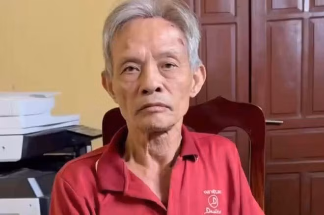 Đối tượng Đàm Văn Tính chém bạn nhậu tử vong. Ảnh: Công an Tuyên Quang