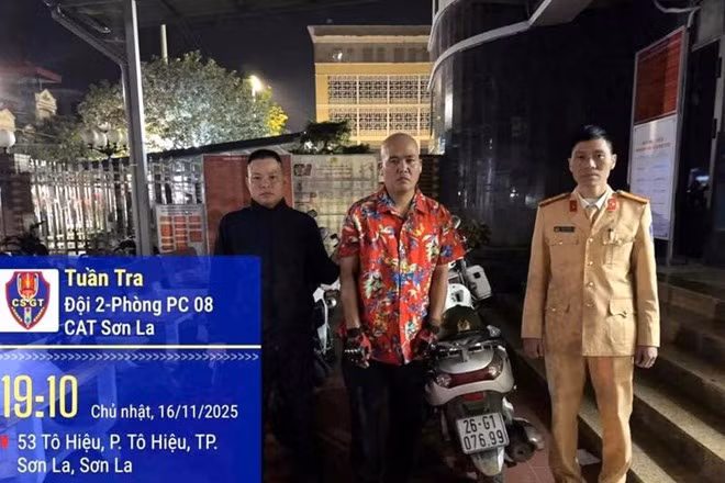 Ngô Mạnh Cường bị triệu tập. Ảnh: Công an tỉnh Sơn La.