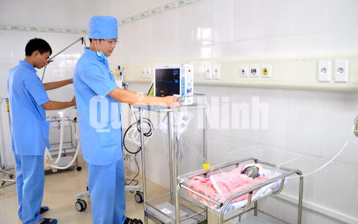 Bệnh viện được đầu tư nhiều trang thiết bị hiện đại phục vụ khám và điều trị bệnh nhân. Ảnh: Nghĩa Hiếu