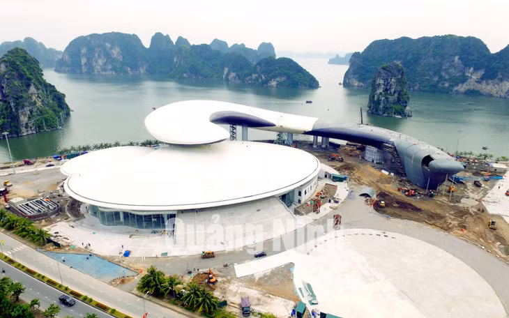 Cung quy hoạch, hội chợ và triển lãm tỉnh Quảng Ninh. Ảnh: Đỗ Phương