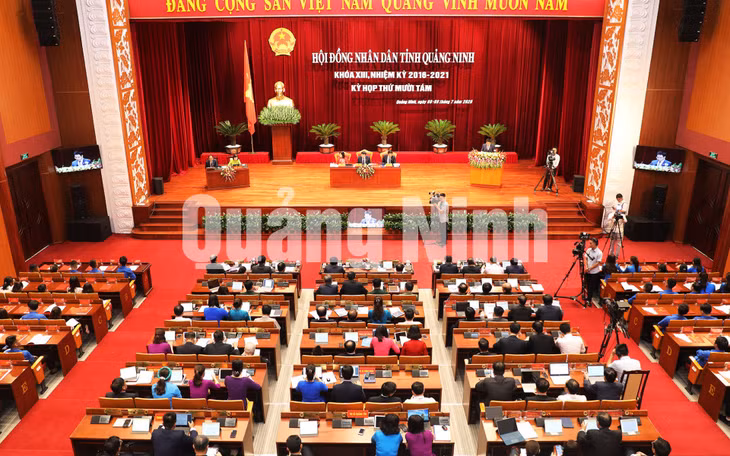 Quang cảnh Kỳ họp thứ 18, HĐND tỉnh (7-2020). Ảnh: Đỗ Phương