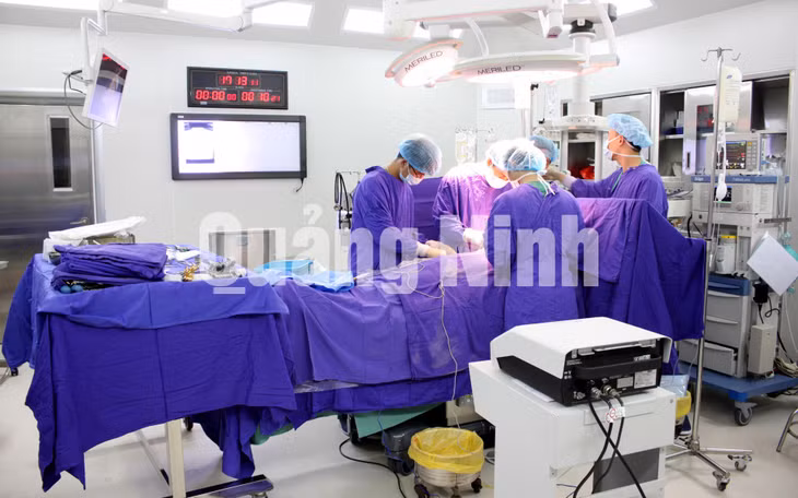 Phòng mổ tim hở tại Bệnh viện Đa khoa tỉnh Quảng Ninh (7-2020). Ảnh: Nguyễn Hoa