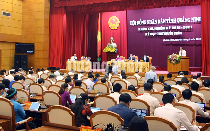 Quang cảnh Kỳ họp thứ 19, HĐND tỉnh khóa XIII (9-2020). Ảnh: Thu Chung
