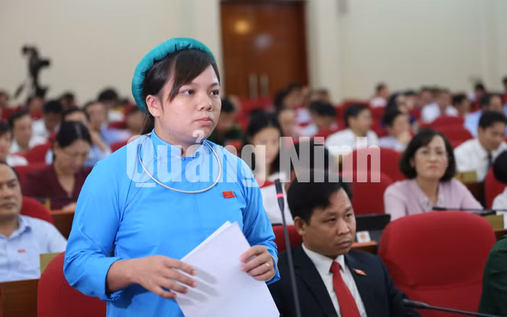 Các đại biểu nêu câu hỏi chất vấn tại hội trường (7-2019). Ảnh: Đỗ Phương