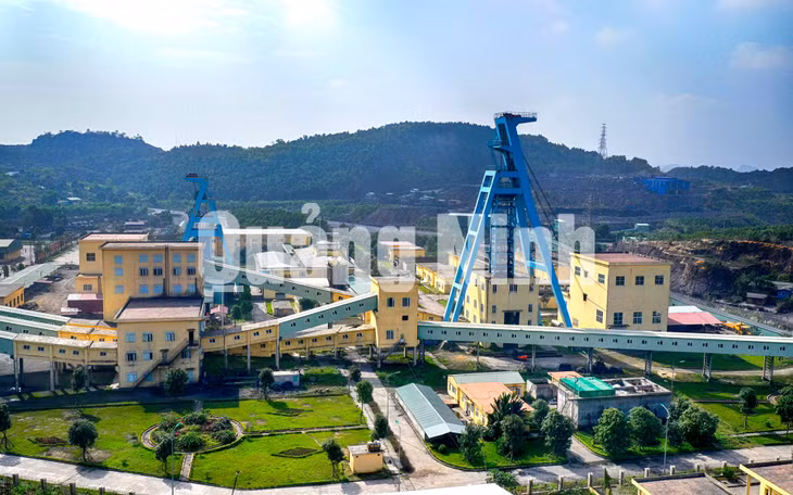 Mặt bằng sản xuất +75 tại Công ty CP Than Hà Lầm (4-2020). Ảnh: Hùng Sơn