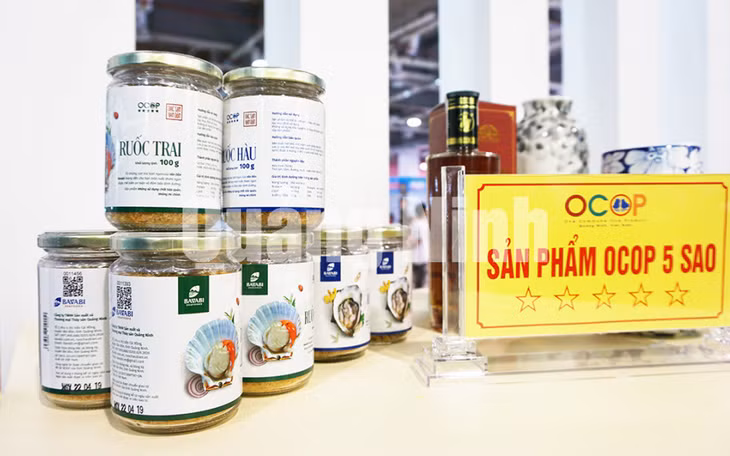 Ruốc trai, sản phẩm OCOP 5 sao. Ảnh: Minh Đức