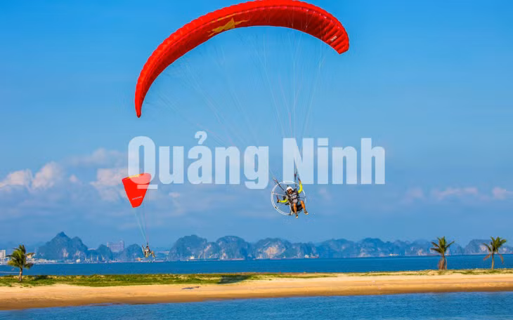 Bay trên Hạ Long. Ảnh: Dương Văn Toàn