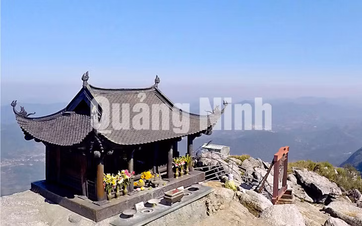 Chùa Đồng Yên Tử (1-2018). Ảnh: Khánh Giang