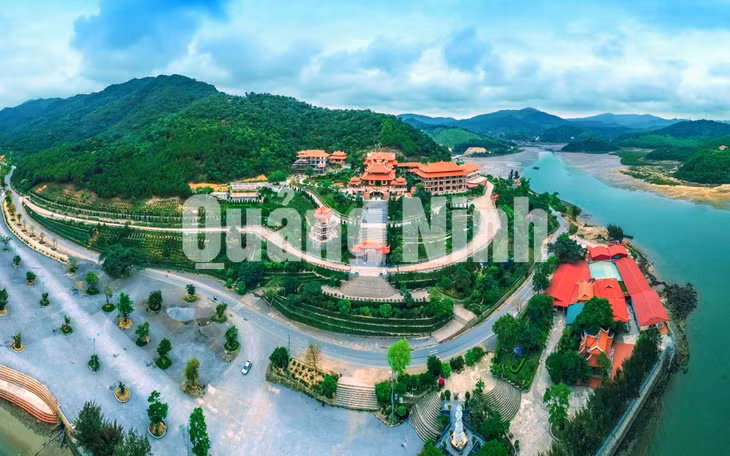 Toàn cảnh chùa Cái Bầu (8-2020). Ảnh: Hùng Sơn