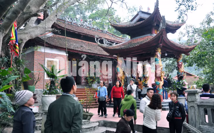 Đền Cặp Tiên (3-2018). Ảnh: Cẩm Thu