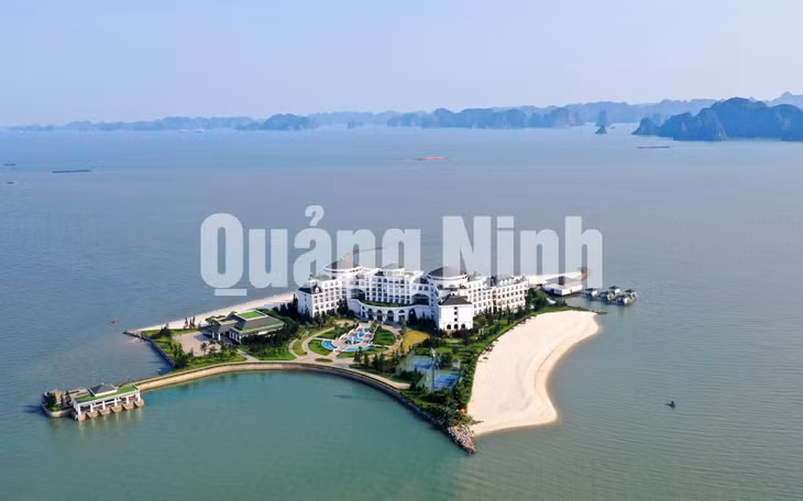 Toàn cảnh Vinpearl Hạ Long Bay Resort (5-2020). Ảnh: Hùng Sơn