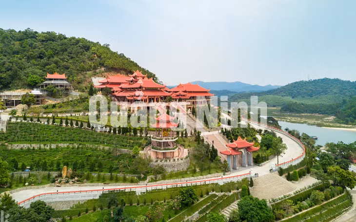 Toàn cảnh chùa Cái Bầu (4-2017). Ảnh: Đỗ Phương