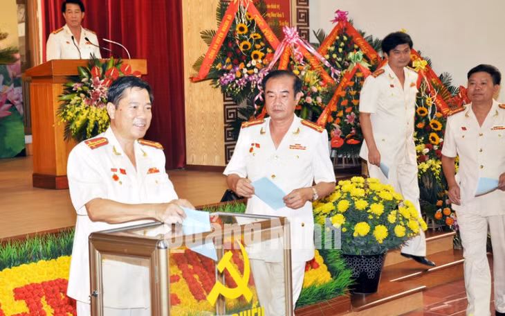 Đại hội Bầu BCH Đảng bộ Công an tỉnh nhiệm kỳ 2015-2020 và bầu Bí thư