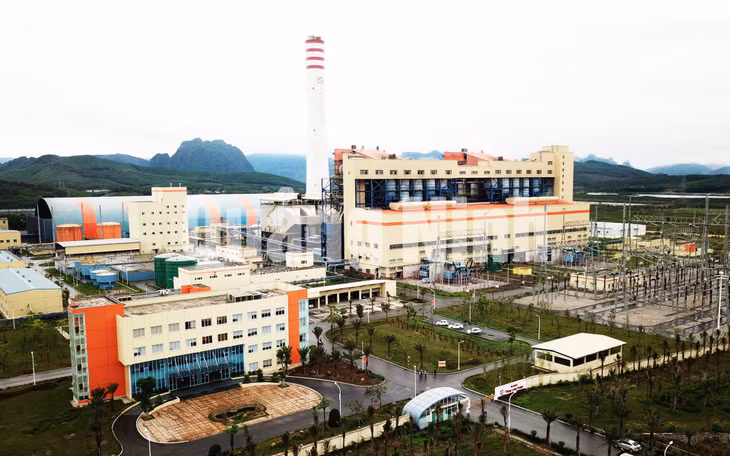 Nhà máy Nhiệt điện Thăng Long (4-2020). Ảnh: Đỗ Phương