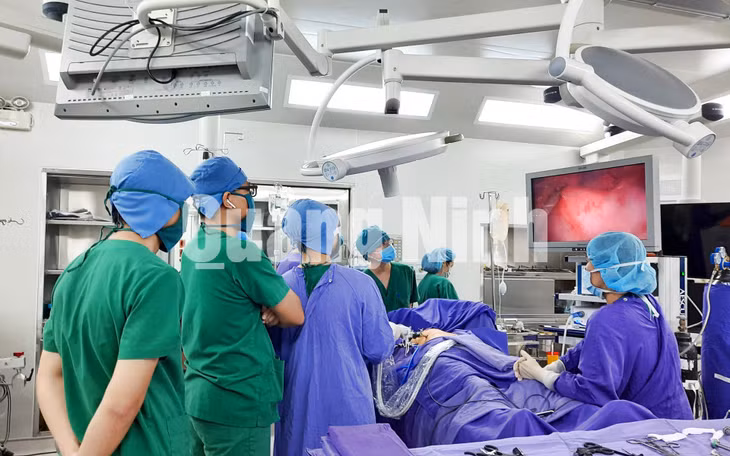 Phòng mổ tim hở tại Bệnh viện Đa khoa tỉnh Quảng Ninh (7-2020). Ảnh: Nguyễn Hoa.