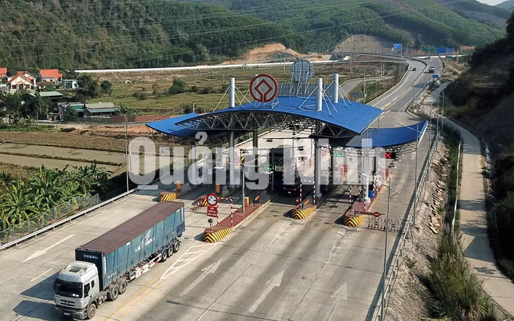 Trạm thu phí cao tốc Hạ Long - Vân Đồn (2-2020). Ảnh: Đỗ Giang