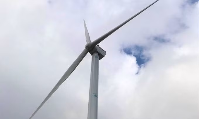 Turbine gió của Siemens Gamesa có sải cánh hơn 100 m. Ảnh: Siemens Gamesa