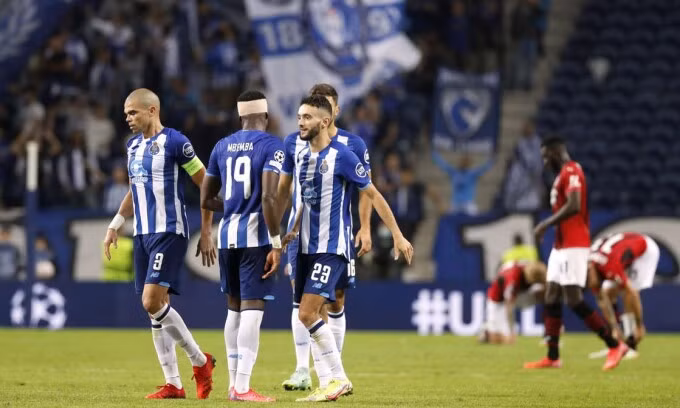 Porto tung ra 20 pha dứt điểm trong cả trận nhưng chỉ ghi một bàn. Ảnh: Reuters.