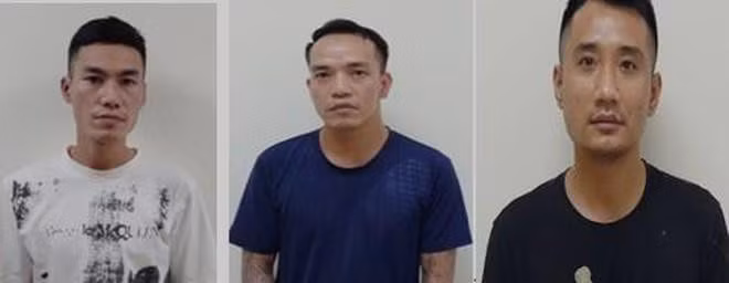 Các đối tượng trong vụ án.