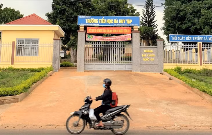 Trường Tiểu học Hà Huy Tập- nơi ông Hải công tác Trường Tiểu học Hà Huy Tập- nơi ông Hải công tác