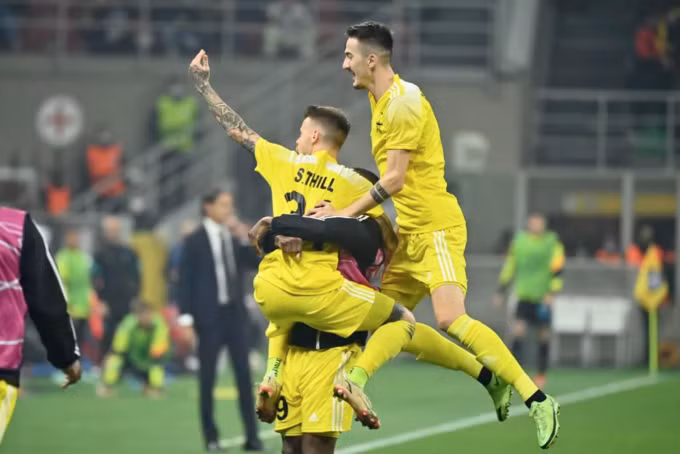 Sheriff khiến Inter một phen toát mồ hôi. Ảnh: UEFA