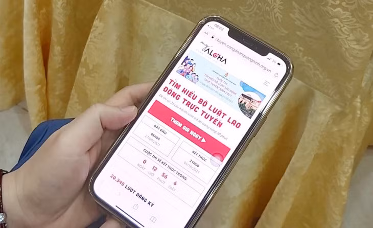 Đến 9 giờ sáng ngày 1/10 đã có gần 3.000 CBCCVCLĐ thuộc Công đoàn viên chức tỉnh tham gia thi.