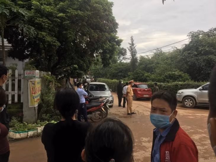 Nơi phát hiện thi thể đối tượng Cường.