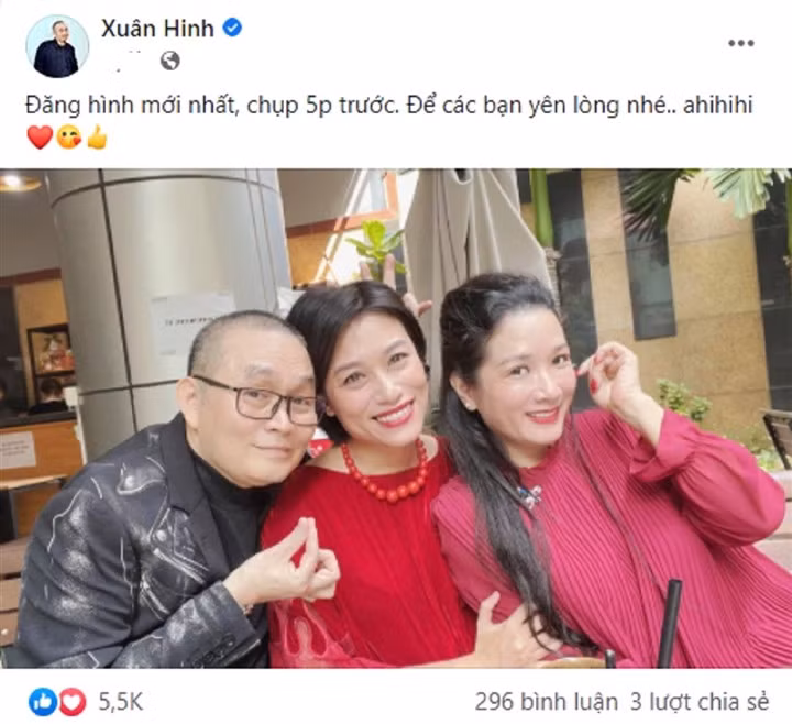 Bị đồn 'qua đời', Xuân Hinh đăng ảnh trấn an người hâm mộ ảnh 1