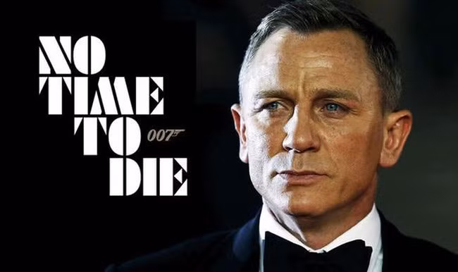 "No Time to Die" (tạm dịch "Chưa phải lúc chết") - phần phim mới nhất về điệp viên James Bond với mật danh 007.