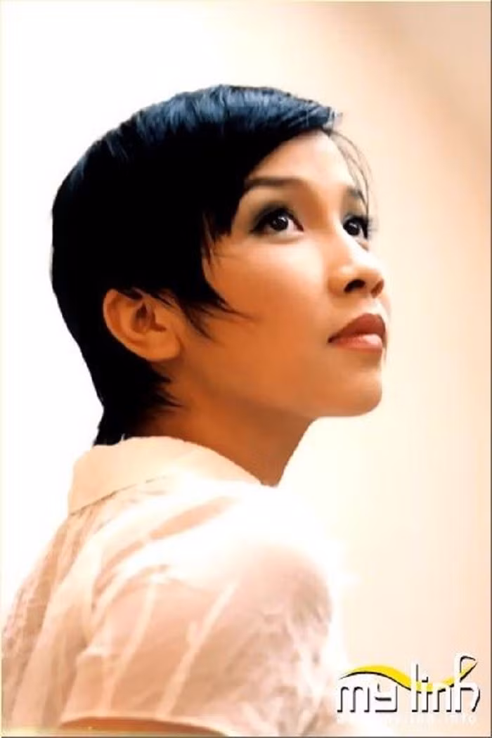 Diva Mỹ Linh thời trẻ.