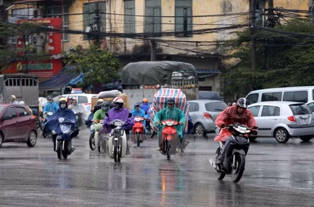 Bac Bo tiep tuc mua lanh trong hai ngay cuoi tuan, co noi duoi 17 do C hinh anh 1