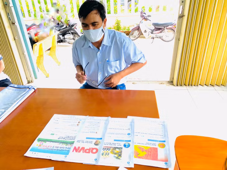 Nguyễn Quốc Bảo tại Cơ quan Công an Bình Thuận