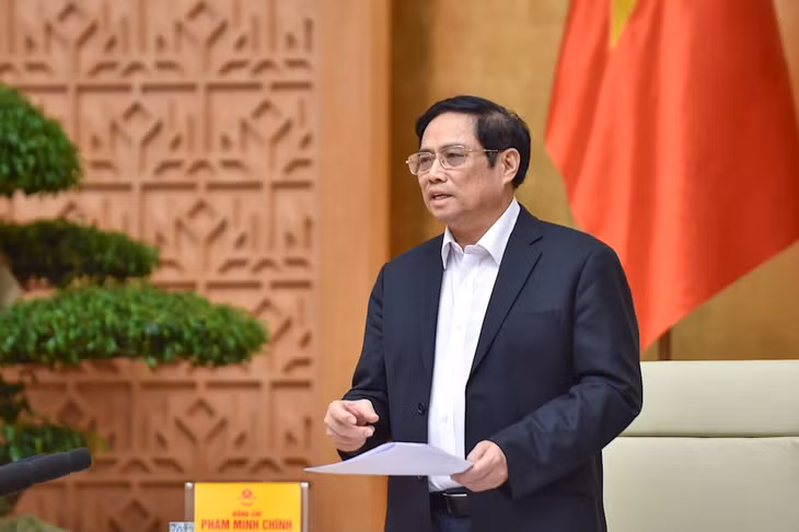 Thủ tướng Phạm Minh Chính chủ trì cuộc họp Ban chỉ đạo Quốc gia phòng, chống dịch COVID-19 trực tuyến các địa phương về công tác phòng, chống dịch COVID-19 . Ảnh: VGP Thủ tướng Phạm Minh Chính chủ trì cuộc họp Ban chỉ đạo Quốc gia phòng, chống dịch COVID-19 trực tuyến các địa phương về công tác phòng, chống dịch COVID-19 . Ảnh: VGP