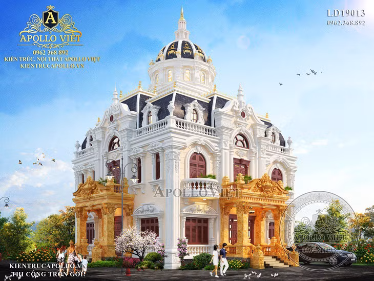 Mẫu thiết kế lâu đài mini ấn tượng của Apollo Việt ảnh 1 Mẫu thiết kế lâu đài mini ấn tượng của Apollo Việt ảnh 1