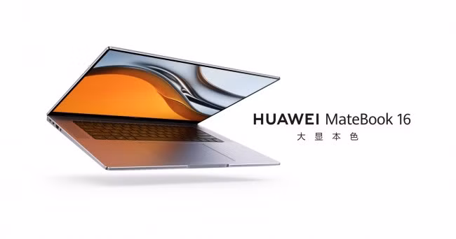 Huawei Matebook 16 ra mắt với Ryzen 7 5800H và màn hình tỷ lệ 3:2