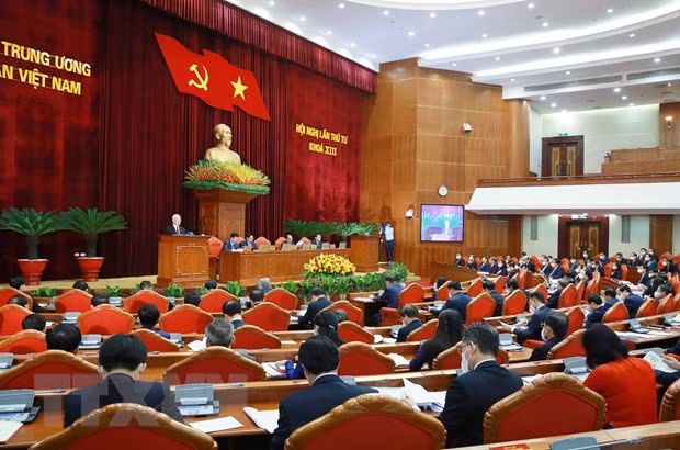 Hoi nghi Trung uong: Tang cuong xay dung, chinh don Dang hinh anh 3