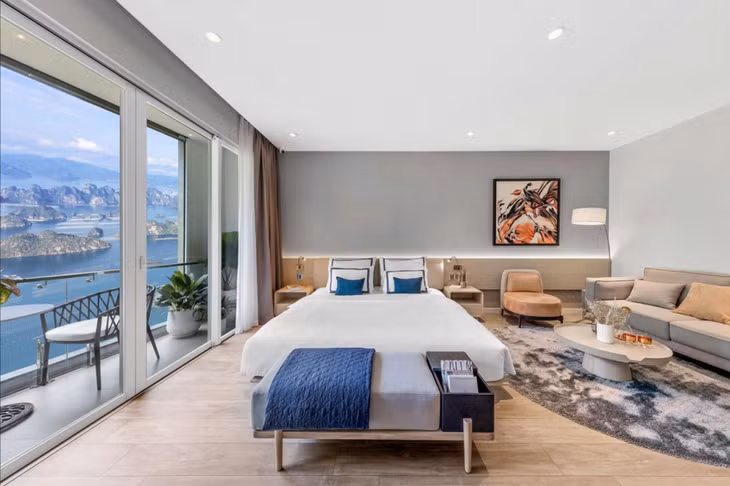 The Holiday Ha Long có tiêu chuẩn bàn giao tốt nhất thị trường với mức độ hoàn thiện tới 90%.