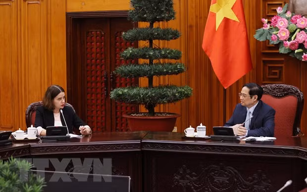 Thu tuong Pham Minh Chinh tiep Dai su Australia tai Viet Nam hinh anh 2