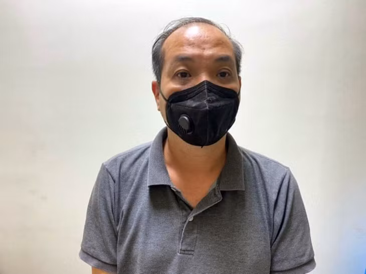 Đào Mạnh Hùng tại Cơ quan CSĐT.