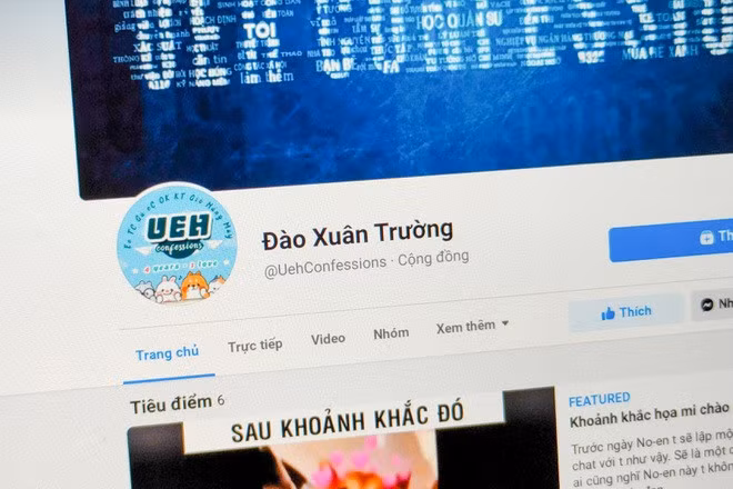 Nhiều trang Facebook của các trường đại học và diễn đàn dành cho sinh viên tại TPHCM bị đổi tên thành "Đào Xuân Trường".