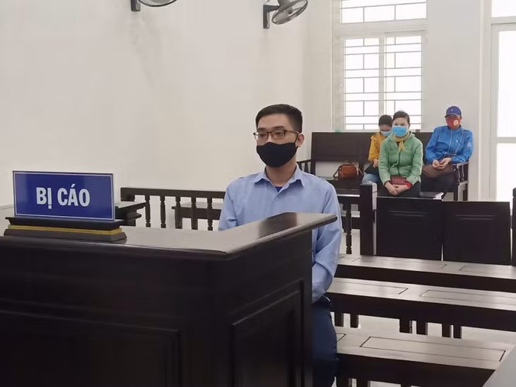 Bị cáo Hoàng Anh tại phiên toà.