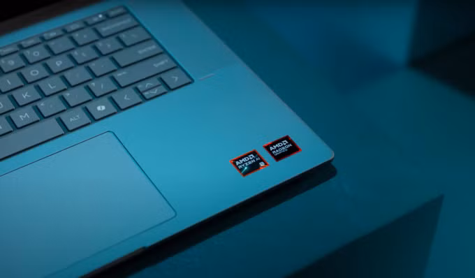 Laptop trang bị chip AMD Ryzen. Ảnh: AMD