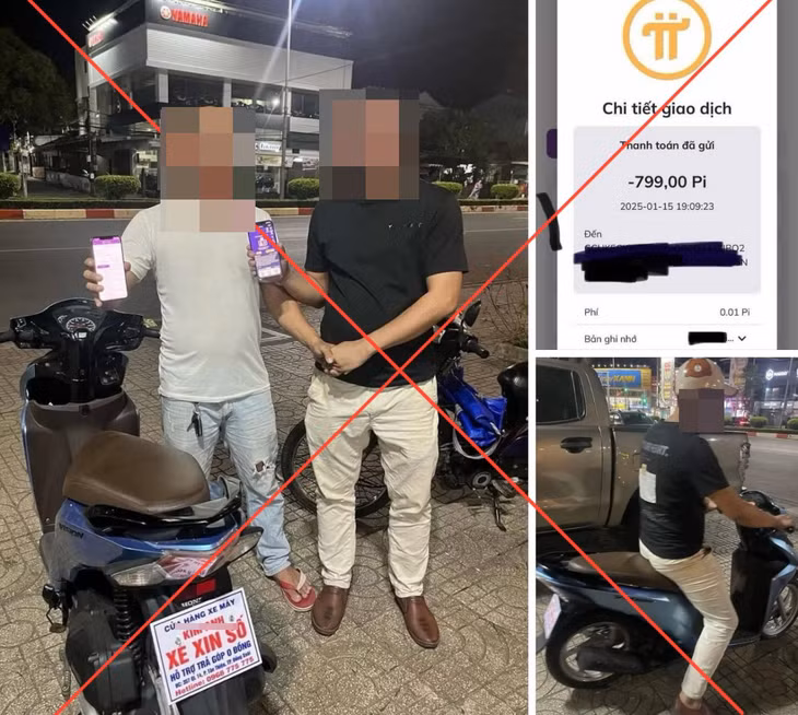 Việc dùng đồng Pi để làm phương tiện thanh toán là vi phạm pháp luật. Ảnh có tính chất minh hoạ