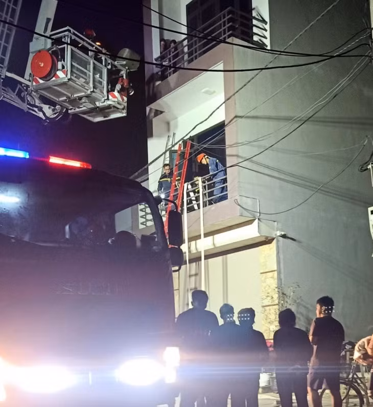 Hiện trường vụ cháy. Ảnh: S.T
