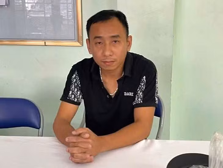Bùi Văn Sinh bị công an theo dấu và truy bắt xuyên Tết - Ảnh: Công an cung cấp