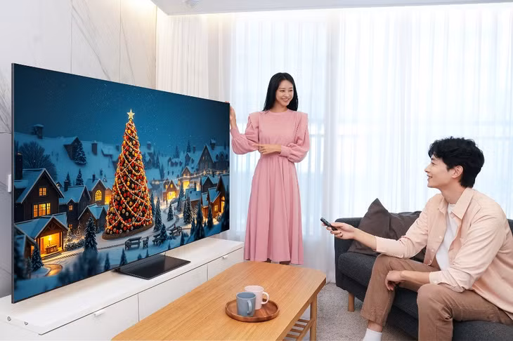 Người dùng Việt ngóng chờ tính năng cực xịn của TV Samsung AI 2025- Ảnh 1.