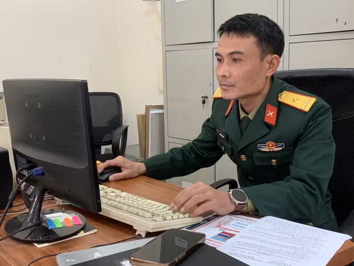 Thiếu tá Phạm Công Dũng, Trợ lý Tham mưu Ban Tham mưu (Ban CHQS TP Hạ Long).
