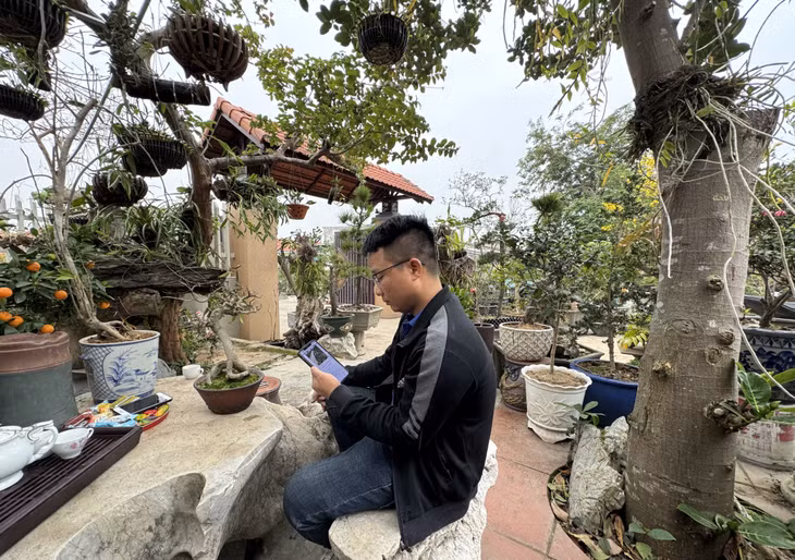Anh Lê Văn Đức (khu Thủ Dương, phường Hưng Đạo, TP Đông Triều) kinh doanh phát đạt nhờ chuyển đổi số